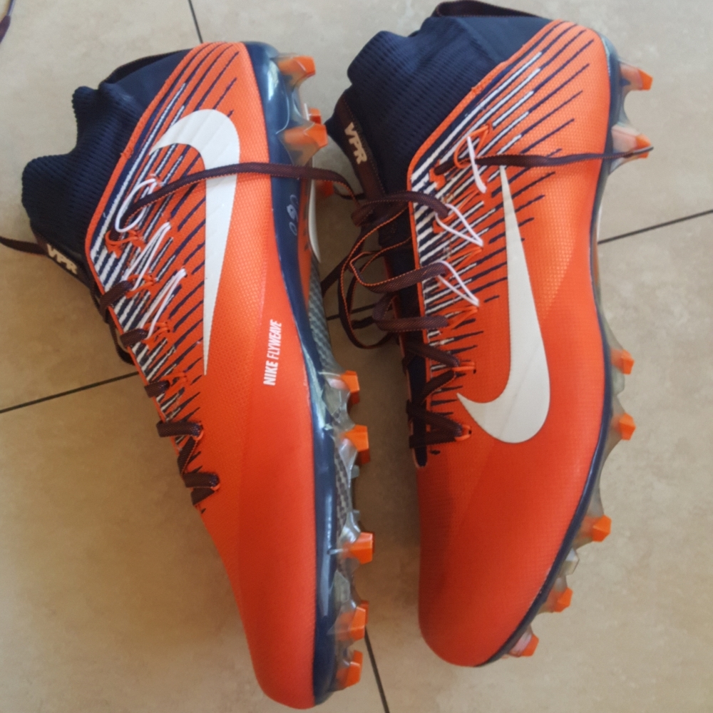 NIKE VAPOR UNTOUCHABLE 2 TD MID ORANGE FLYWEAVE.